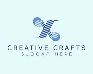 Modern Abstract Creative Letter X logo