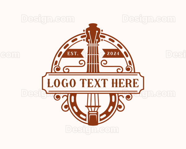 Instrument Music Guitar Logo