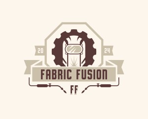 Welder Industrial Fabrication logo design