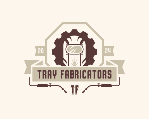 Welder Industrial Fabrication logo design