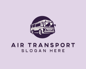 Tour Bus Transportation logo design