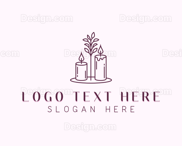 Candle Wax Decoration Logo