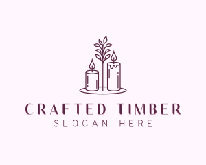 Candle Wax Decoration logo design