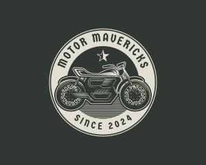 Motorcycle Motor Rider logo design