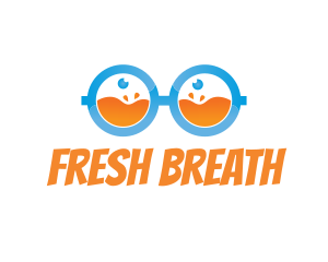 Fresh Juice Nerd logo design