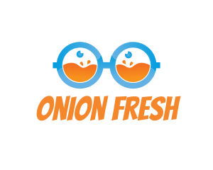 Fresh Juice Nerd logo design