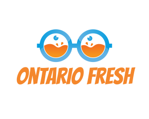 Fresh Juice Nerd logo design