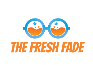 Fresh Juice Nerd logo design