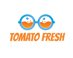 Fresh Juice Nerd logo design