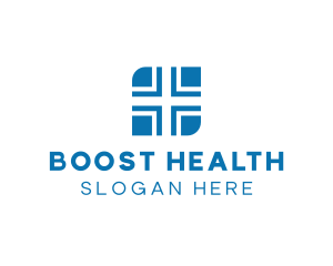 Medical Health Cross logo design