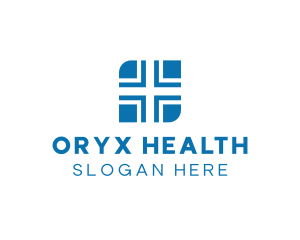 Medical Health Cross logo design