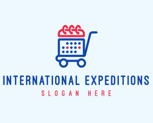 Shopping Calendar Cart Logo