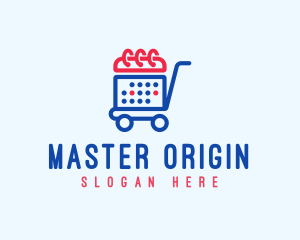 Shopping Calendar Cart Logo