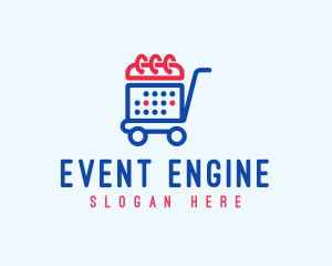 Shopping Calendar Cart logo