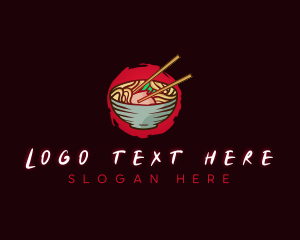 Ramen Noodle Dish logo