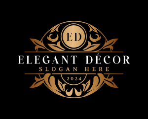 Elegant Floral Boutique logo design