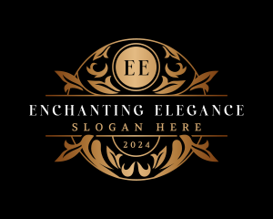 Elegant Floral Boutique logo design