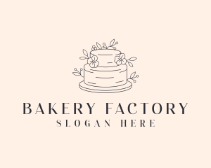 Sweet Cake Bakery logo design