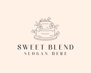 Sweet Cake Bakery logo design