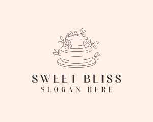 Sweet Cake Bakery logo design