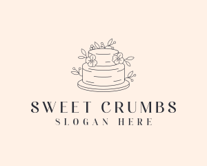 Sweet Cake Bakery logo design