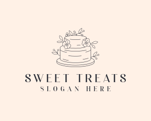 Sweet Cake Bakery logo design