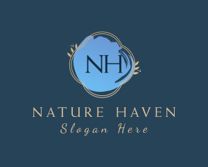 Natural Cosmetics Clover logo design