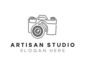 Camera Lens Studio logo design