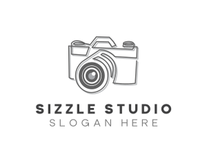 Camera Lens Studio logo design