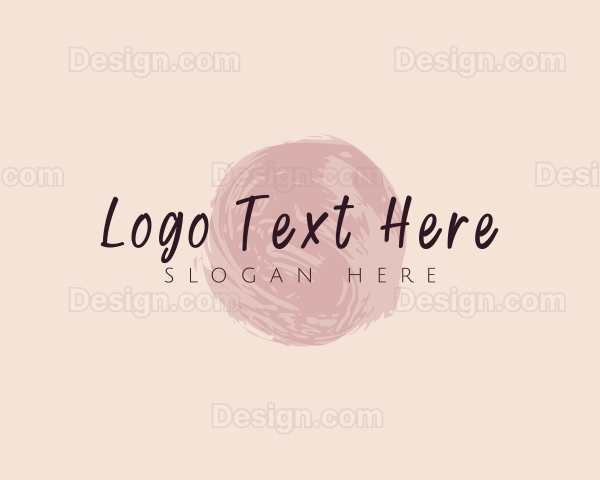 Feminine Handwritten Beauty Logo