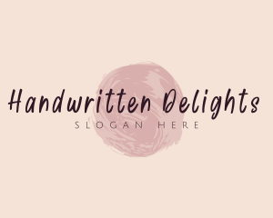 Feminine Handwritten Beauty logo design