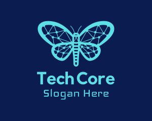 Tech Butterfly Network logo design