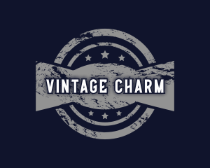 Vintage Texture Boutique logo design