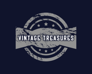 Vintage Texture Boutique logo design