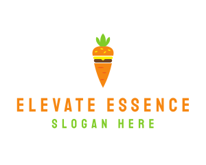 Carrot Vegetable Burger logo