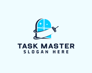 Window Cleaning Equipment logo design