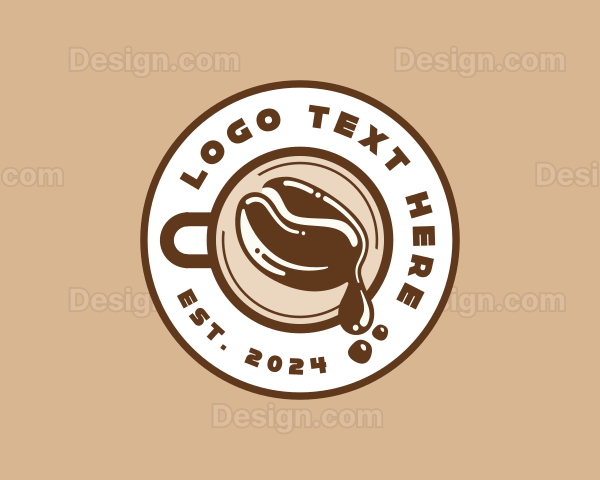 Coffee Bean Drip Cafe Logo