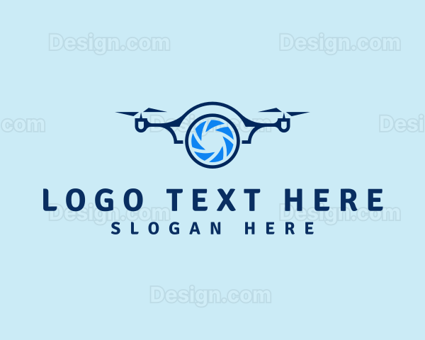 Aircraft Drone Photography Logo