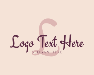 Brand Feminine Jewelry Logo