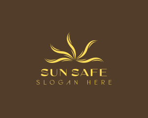 Sun Ray Waves logo design