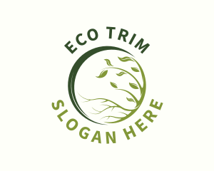 Eco Agriculture Farming logo design