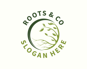 Eco Agriculture Farming logo design