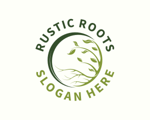 Eco Agriculture Farming logo design