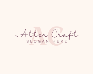 Feminine Luxury Beauty logo design