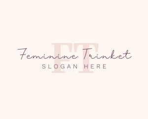 Feminine Luxury Beauty logo design