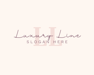 Feminine Luxury Beauty logo design