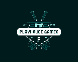 Hockey Game Sports logo design