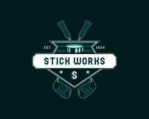 Hockey Game Sports logo design