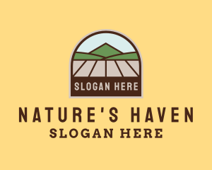 Mountain Valley Farm  logo design