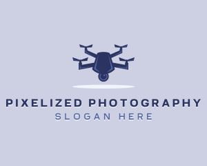 Tech Drone Surveillance logo design